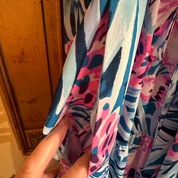 Lilly Pulitzer Aviana Mr Peacock size14. - Picture 6 of 8